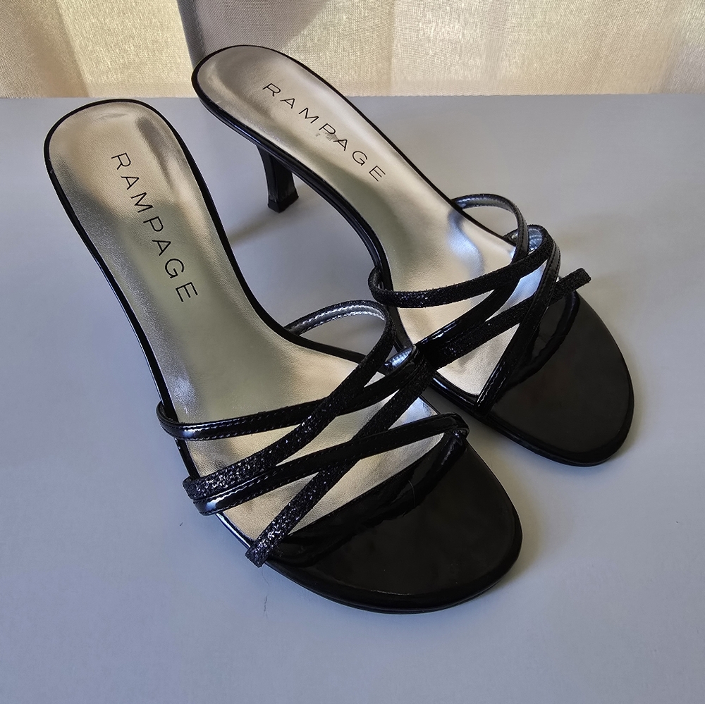 Rampage Black Heels